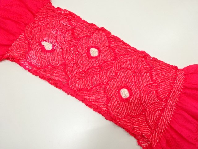 JAPANESE KIMONO / OBIAGE / SHIBORI